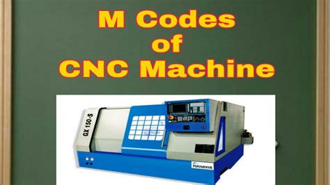 cnc code of arms machine|cnc m code languages.